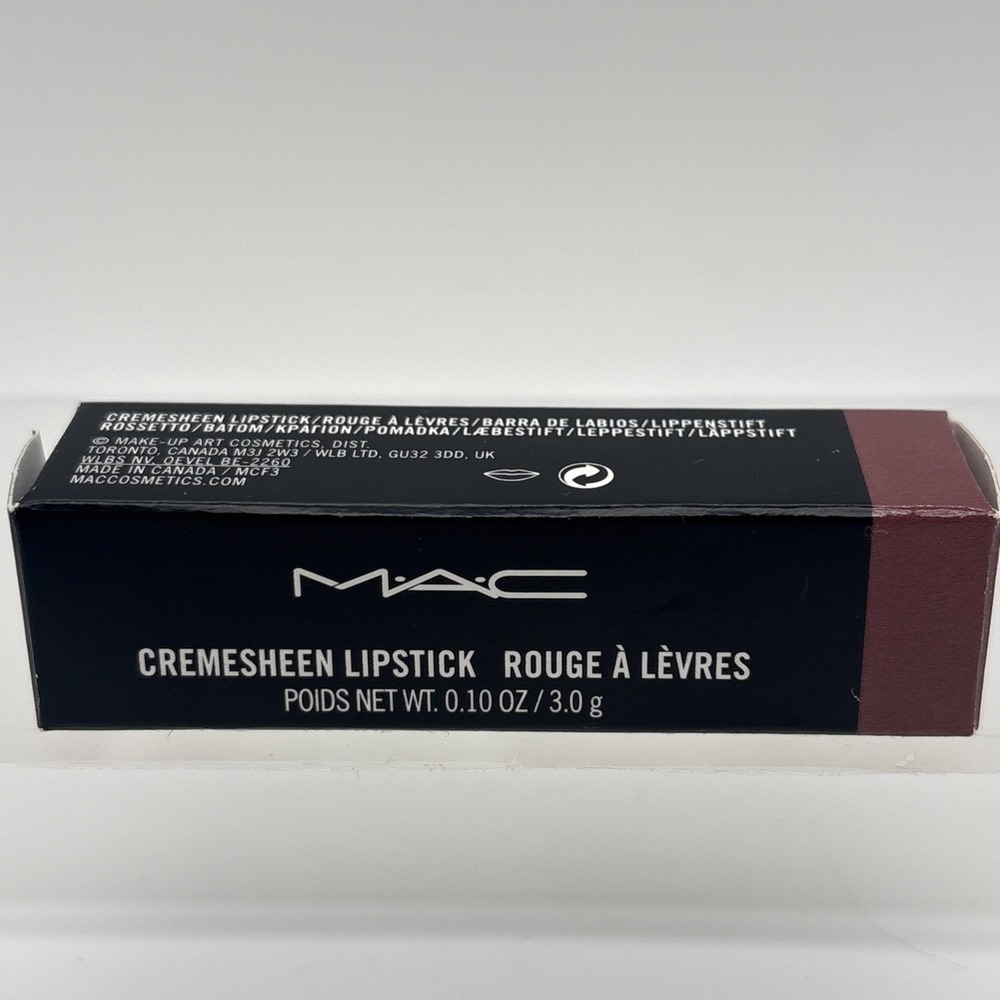 MAC Cremesheen Lipstick - 205 CREME IN YOUR COFFEE - Full Size New In Box